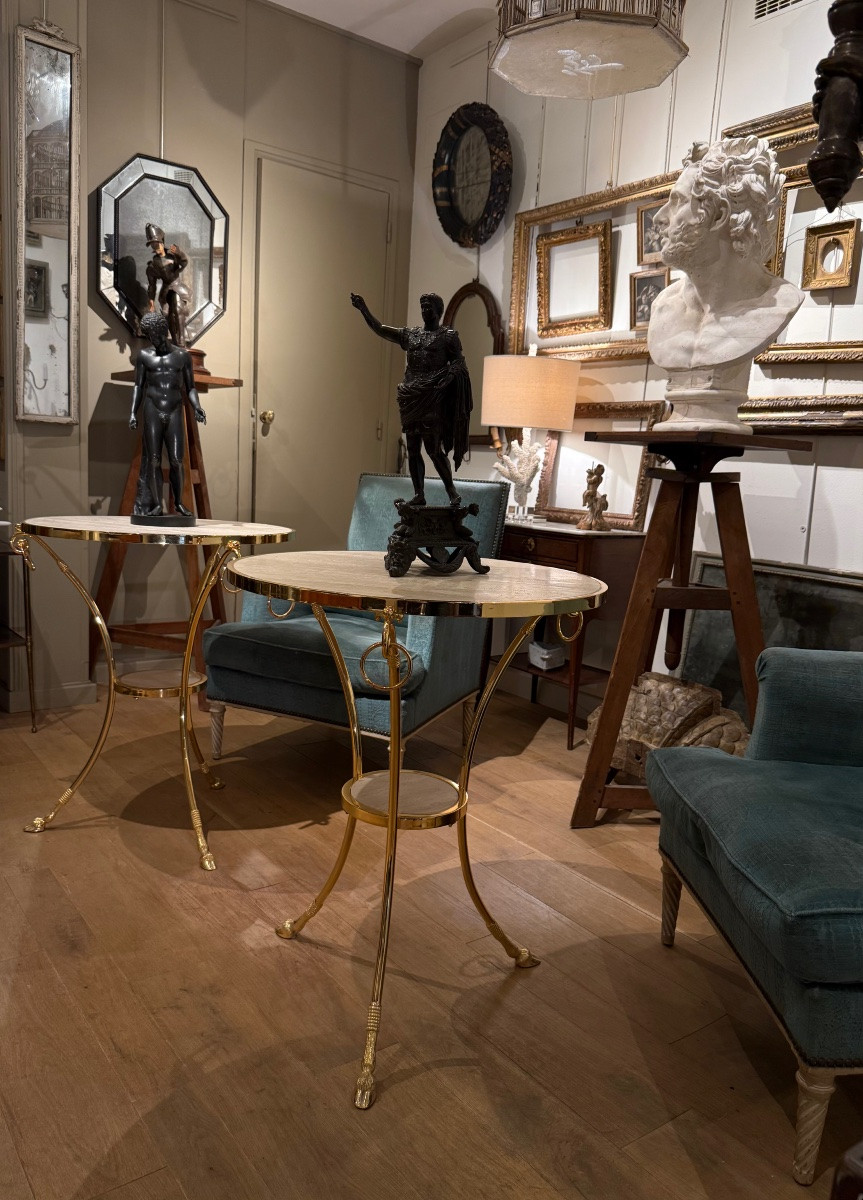 Paire de guéridons-photo-6