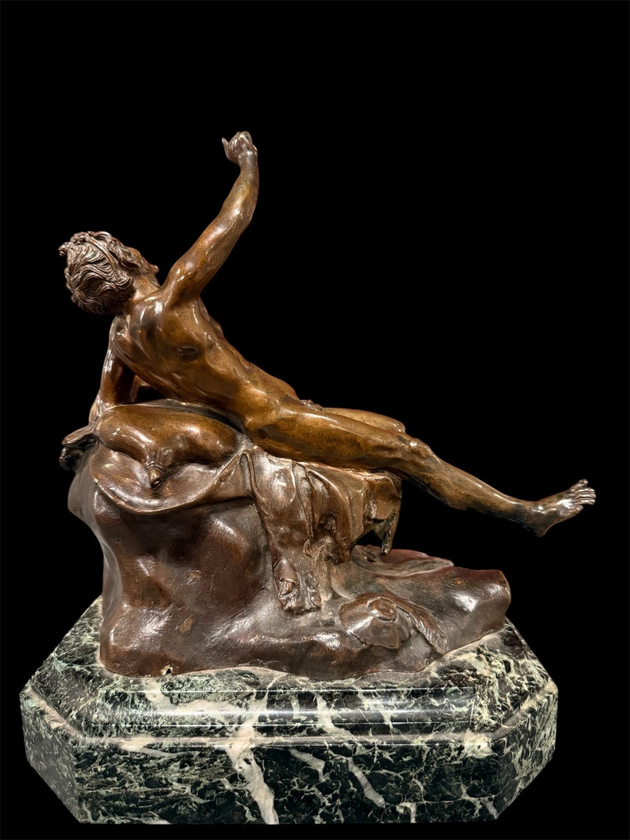 Bronze satyre ivre -photo-2
