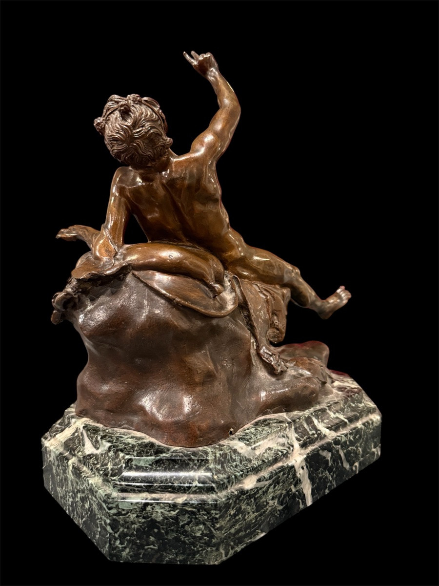 Bronze satyre ivre -photo-4