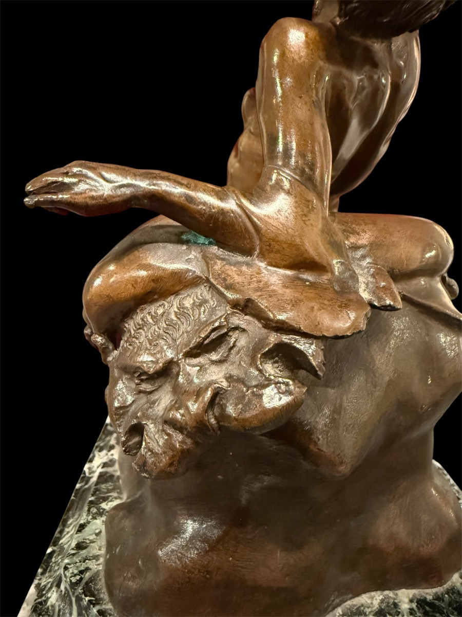 Bronze satyre ivre -photo-2