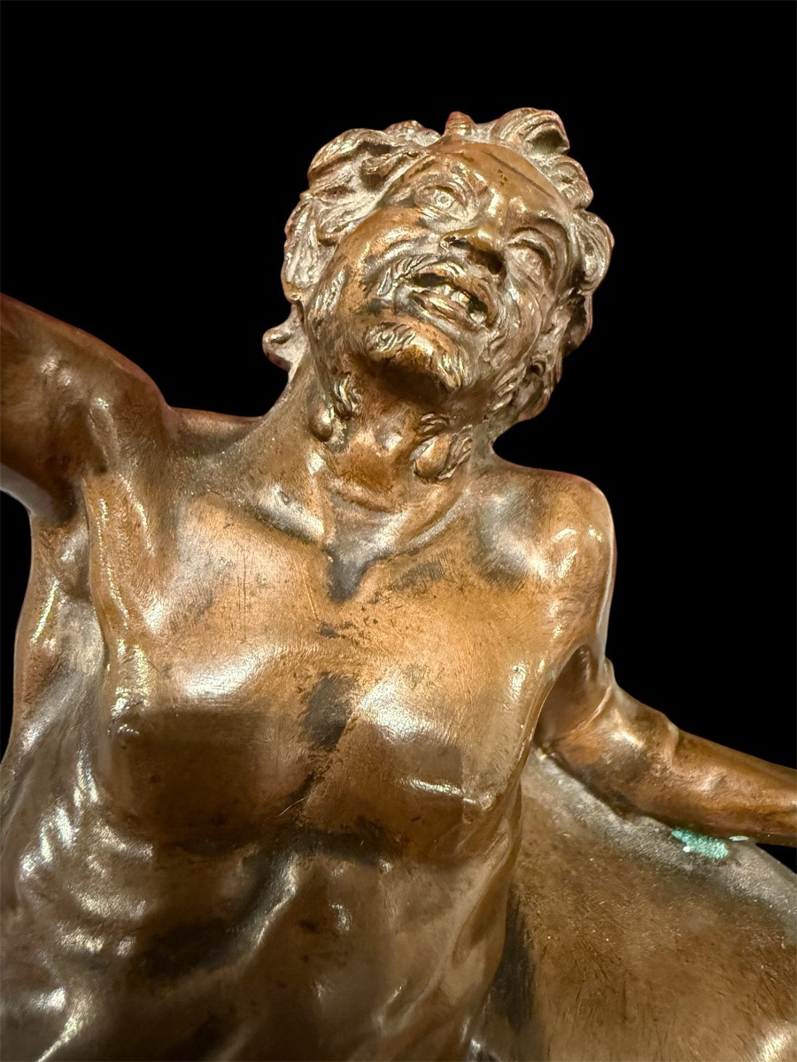 Bronze satyre ivre -photo-3
