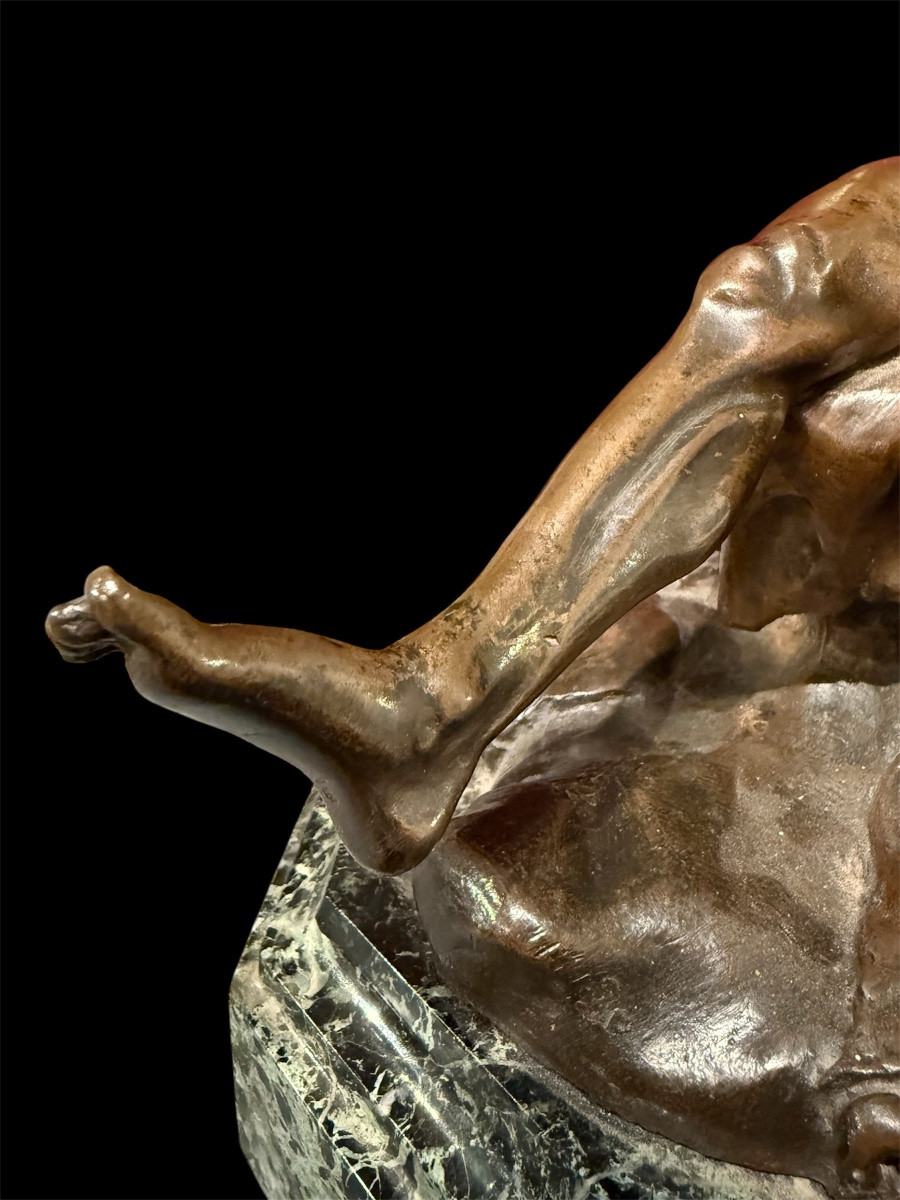 Bronze satyre ivre -photo-4