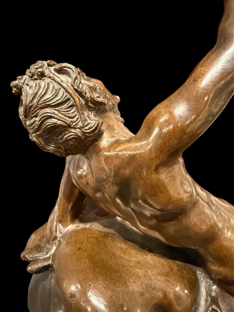 Bronze satyre ivre -photo-6