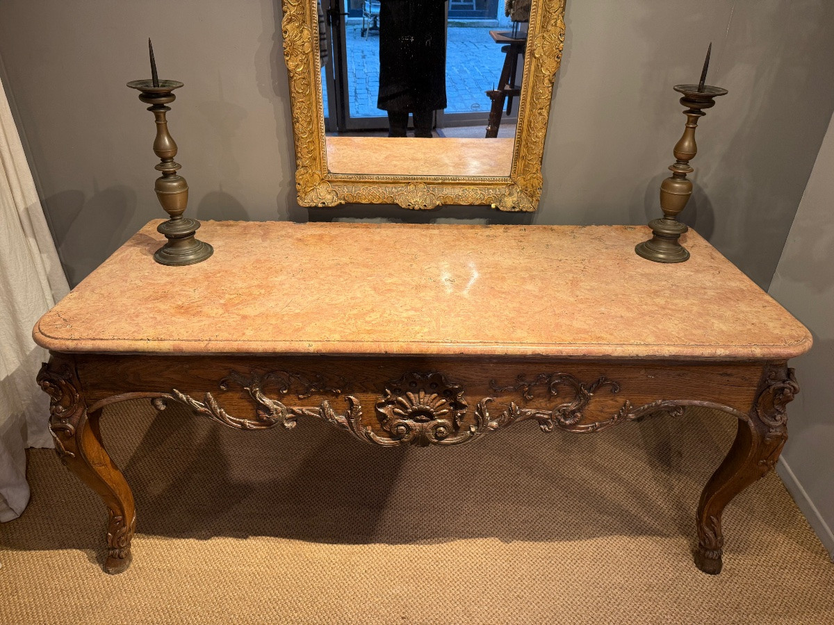 Table a gibier époque régence -photo-8