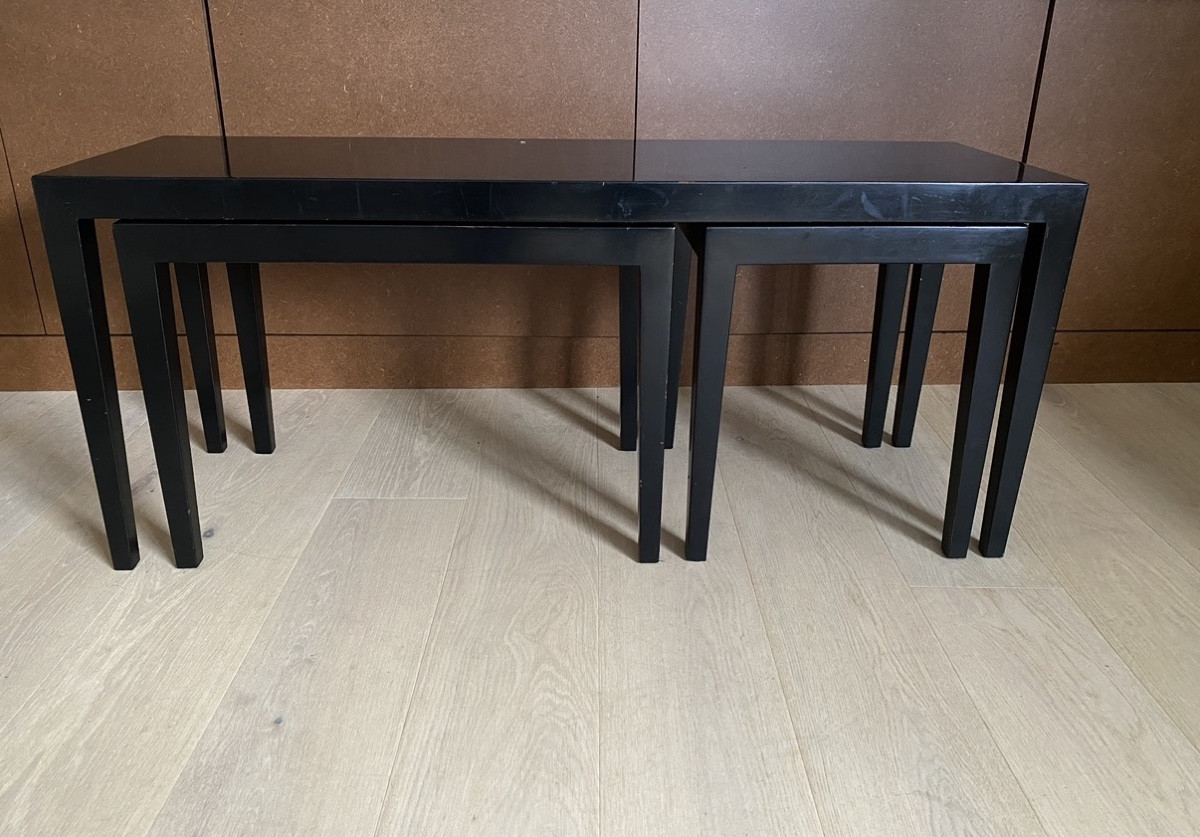 Tables gigognes design Danois
