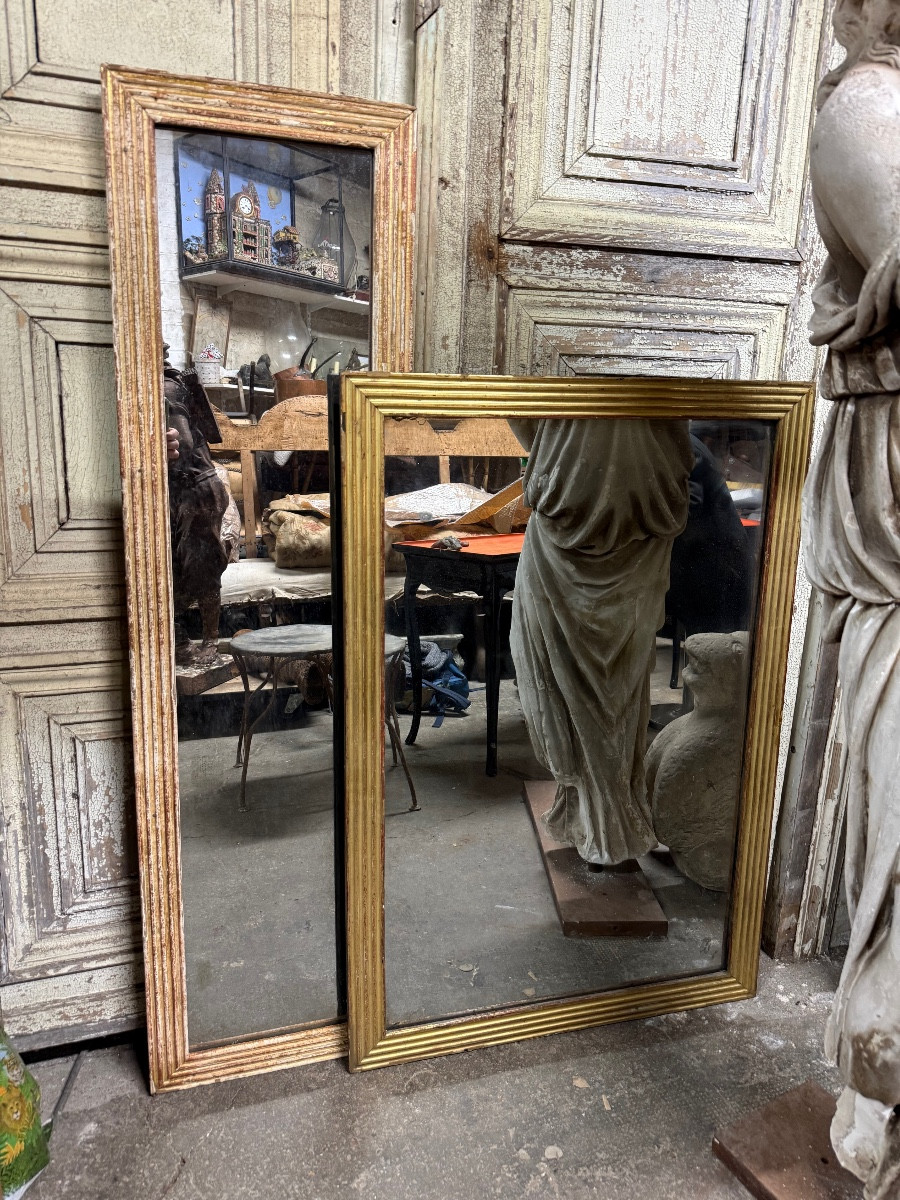 2 miroirs à canneaux 