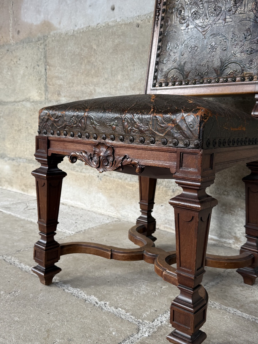 8 chaises style L XIV-photo-3