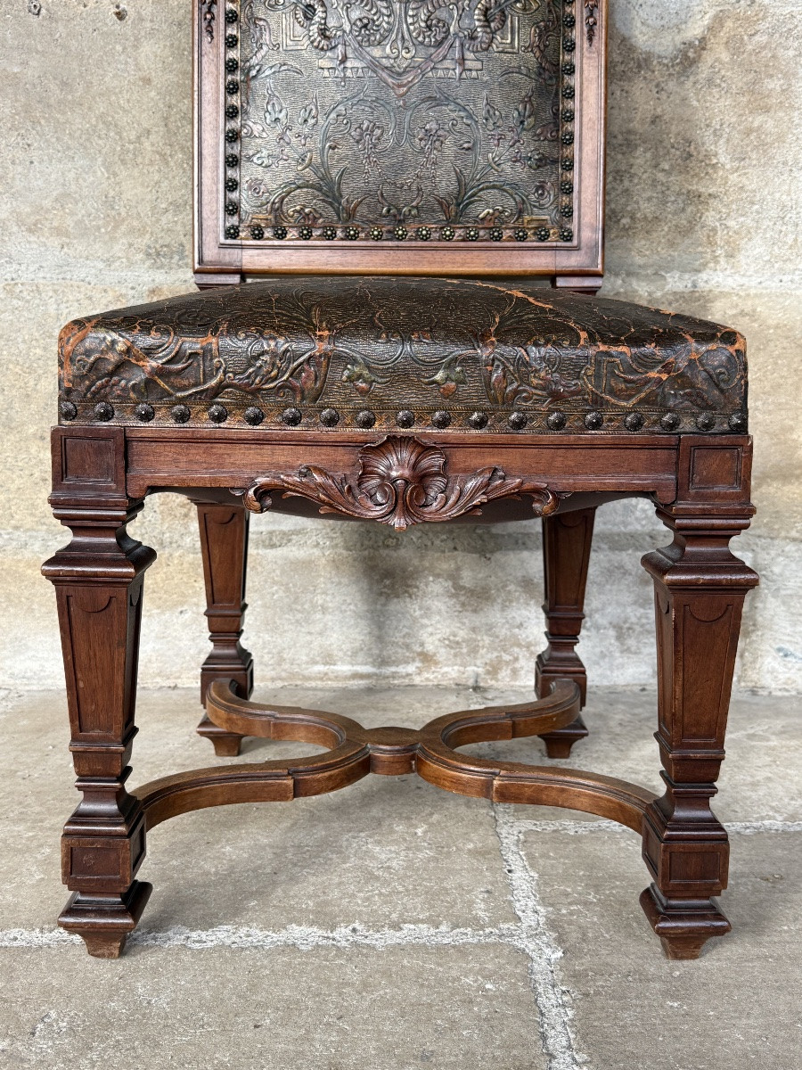 8 chaises style L XIV-photo-5