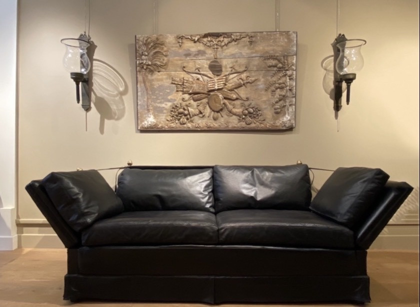 Salon cuir noir -photo-2