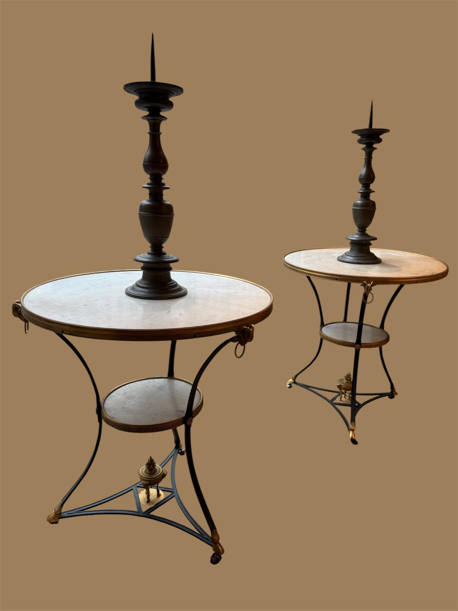 Pair Of Guéridons -photo-2