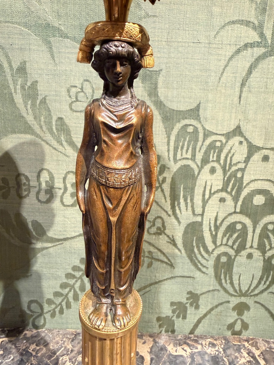 Pair Of Louis XVI Candlesticks-photo-1