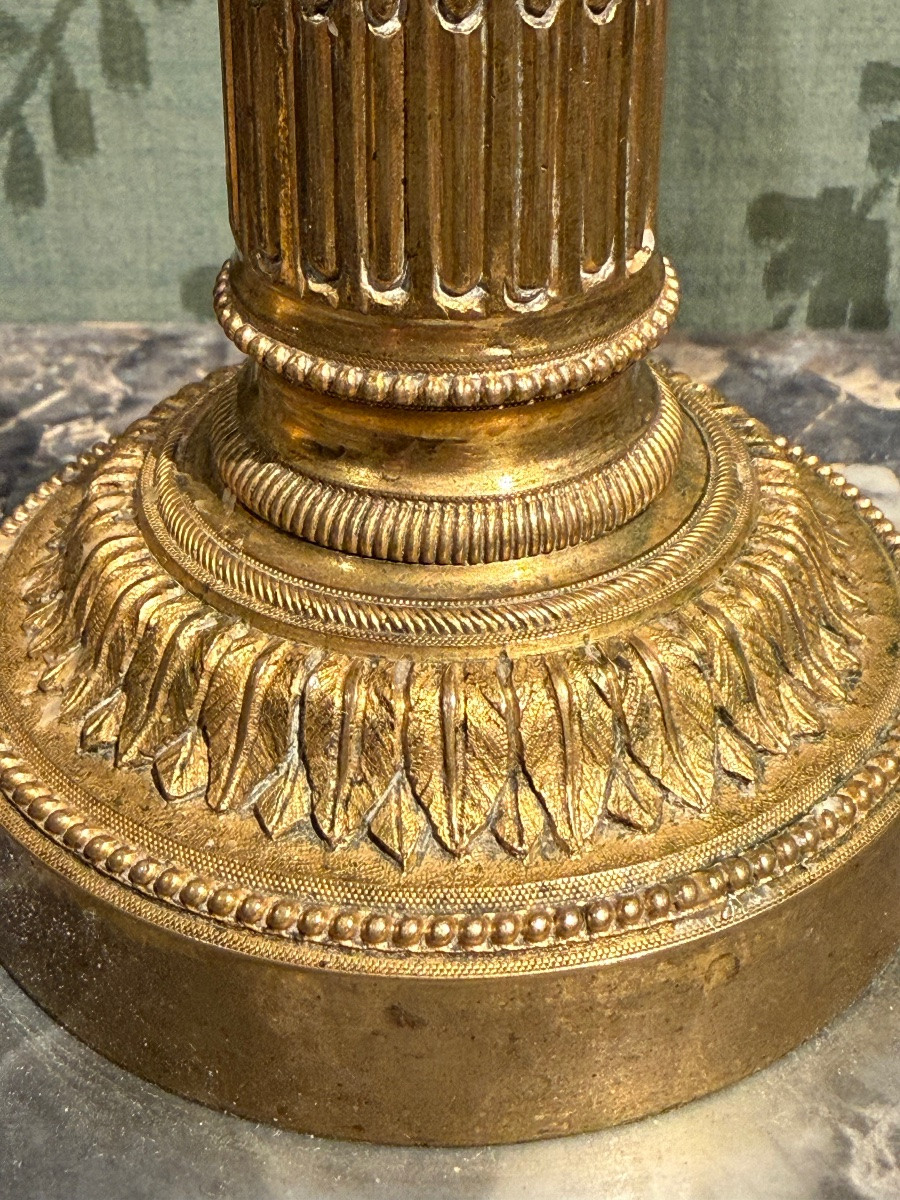 Pair Of Louis XVI Candlesticks-photo-3