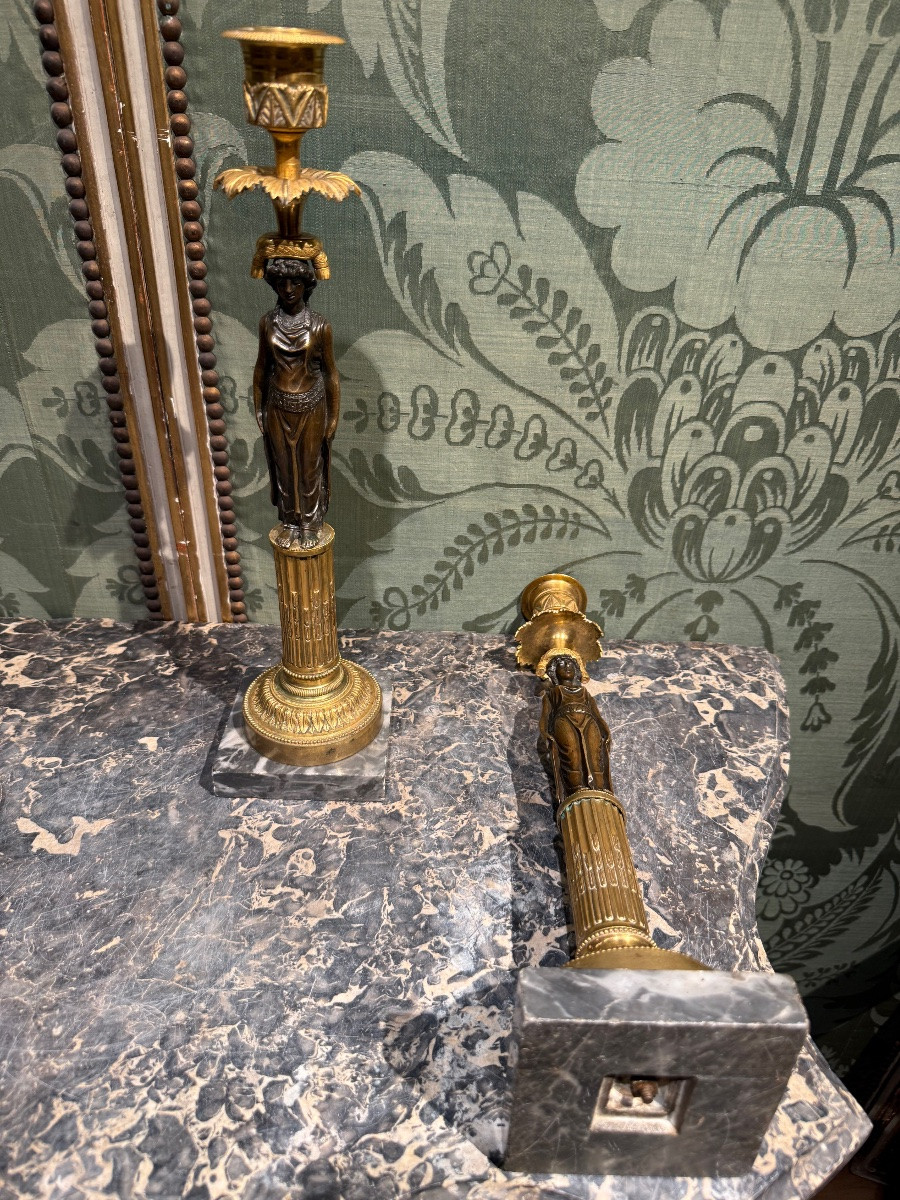 Pair Of Louis XVI Candlesticks-photo-7