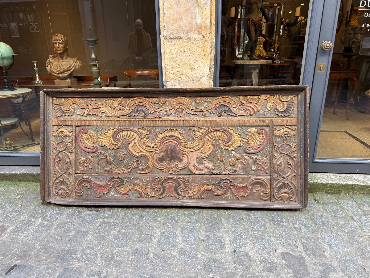 Panneau boiserie dit antepandium