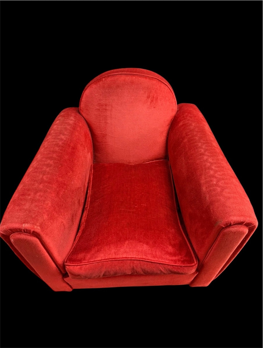 Paire de fauteuils club -photo-3