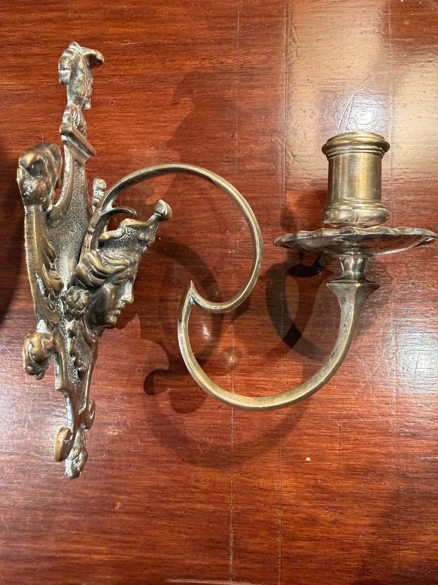 Pair Of Regency Wall Lights-photo-3