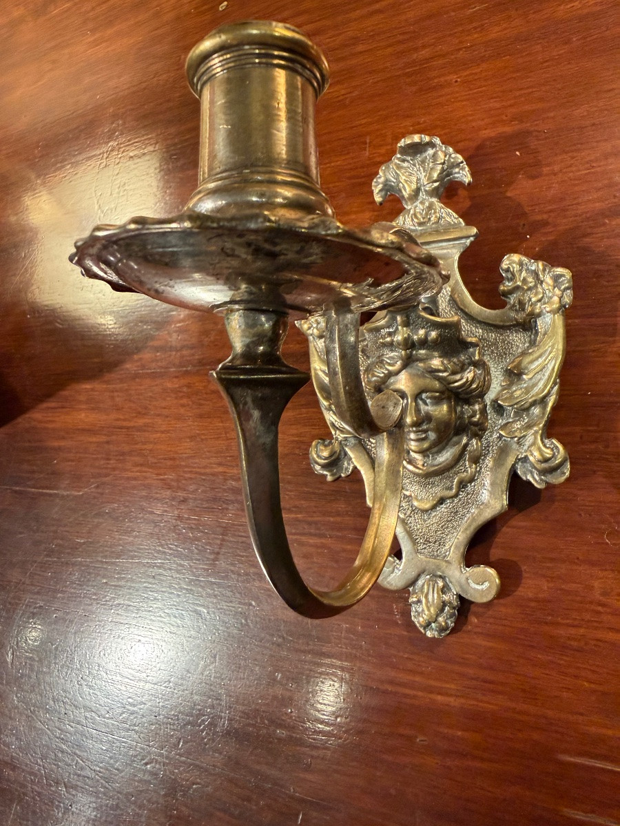 Pair Of Regency Wall Lights-photo-2