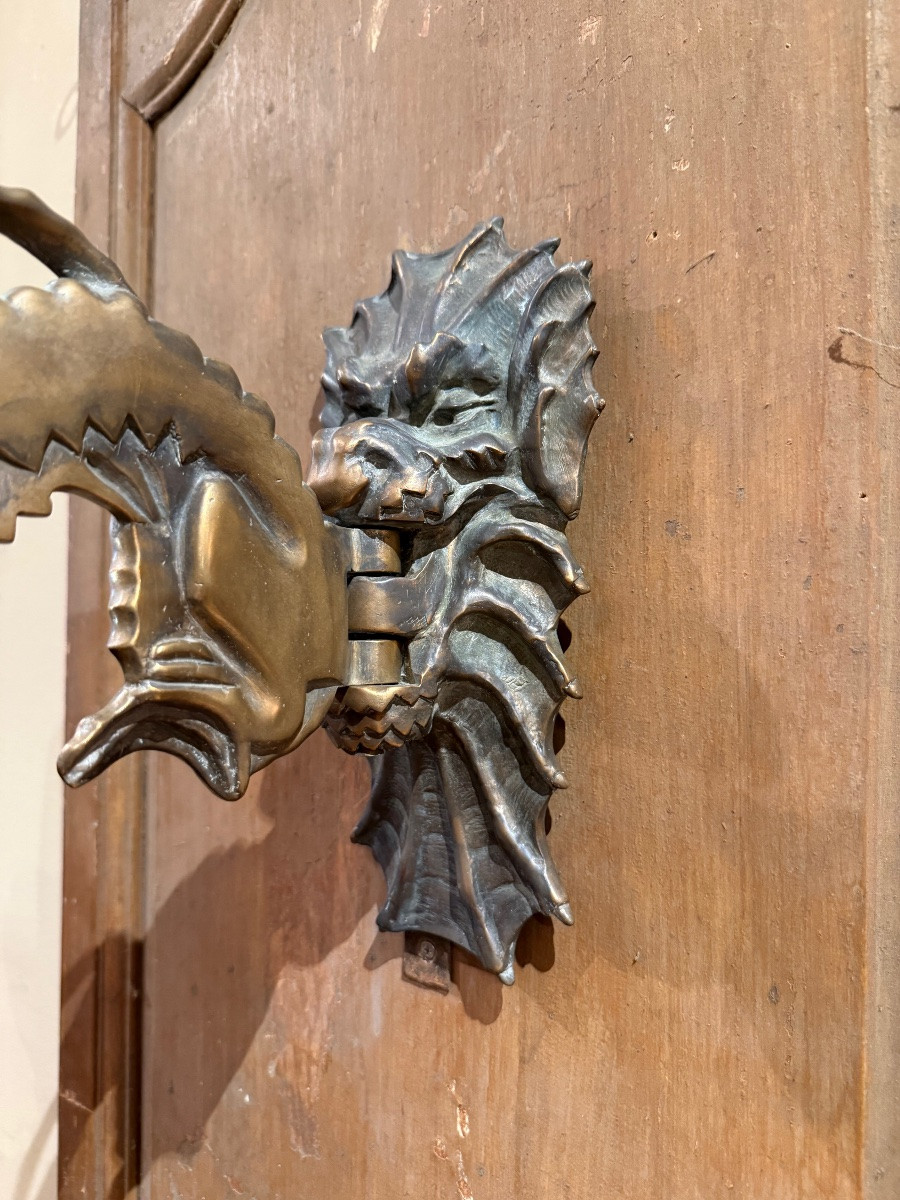 Paire d appliques neo gothique-photo-5