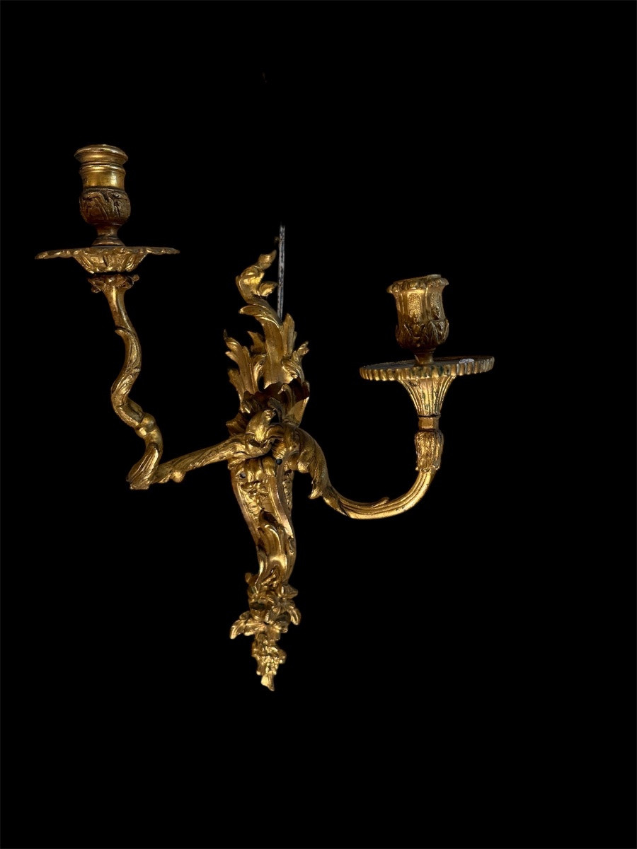 Pair Of Regency Sconces-photo-2
