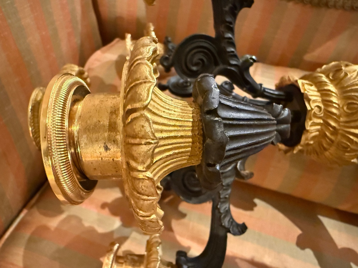 Pair Of Charles X Sconces-photo-4