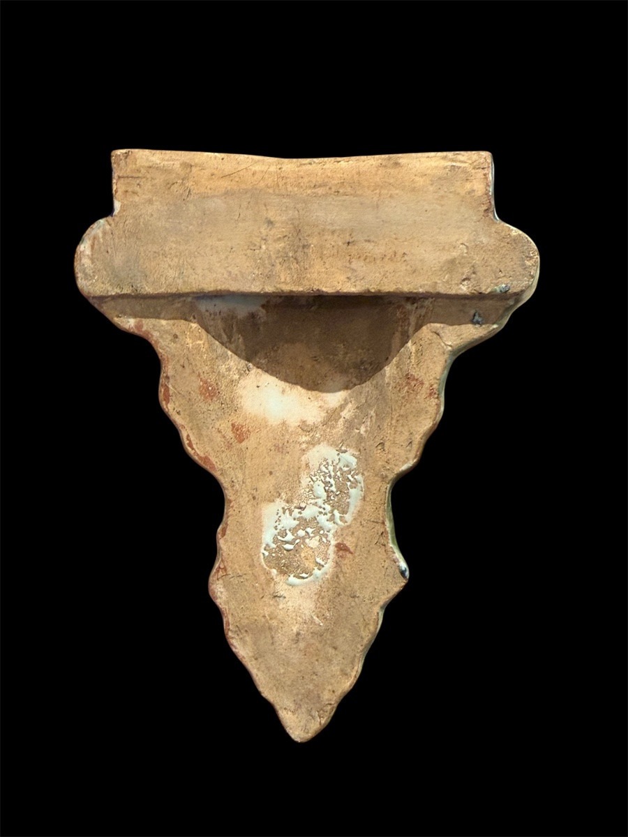 Pair Of Earthenware Brackets-photo-1