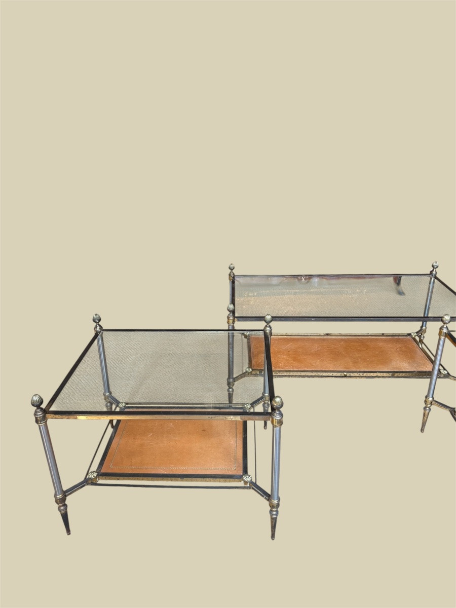 Table basse et paire de bouts de canapé -photo-1