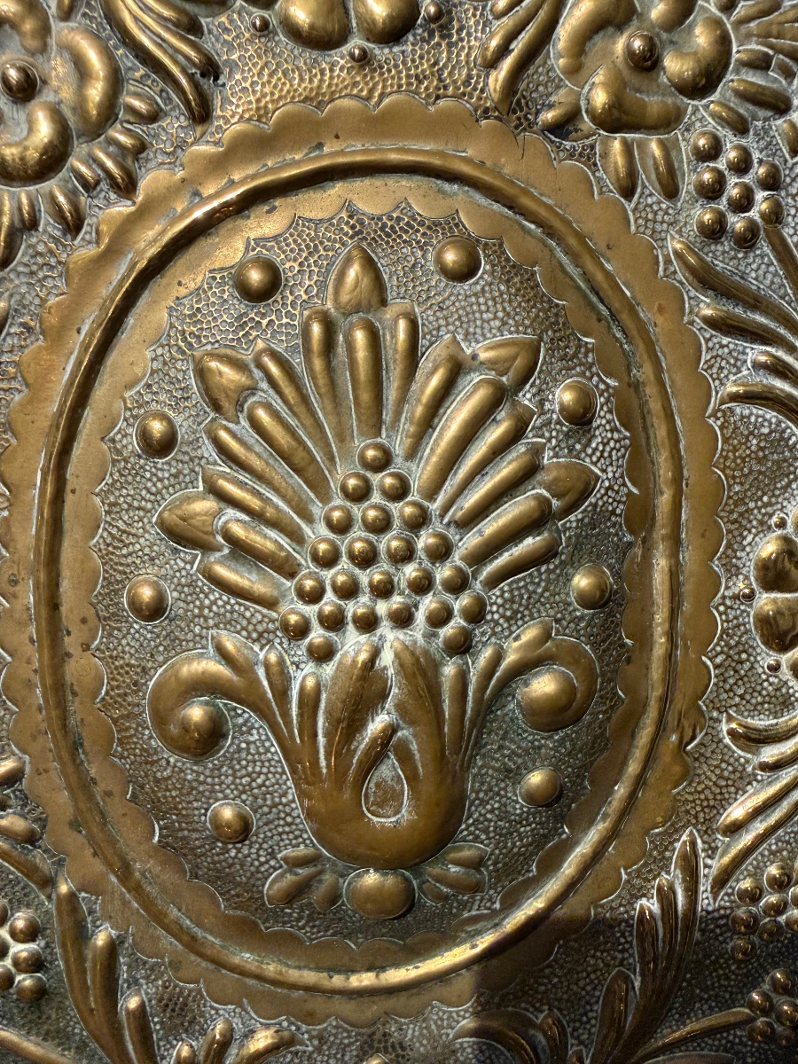 Pair Of Brass Sconces-photo-3
