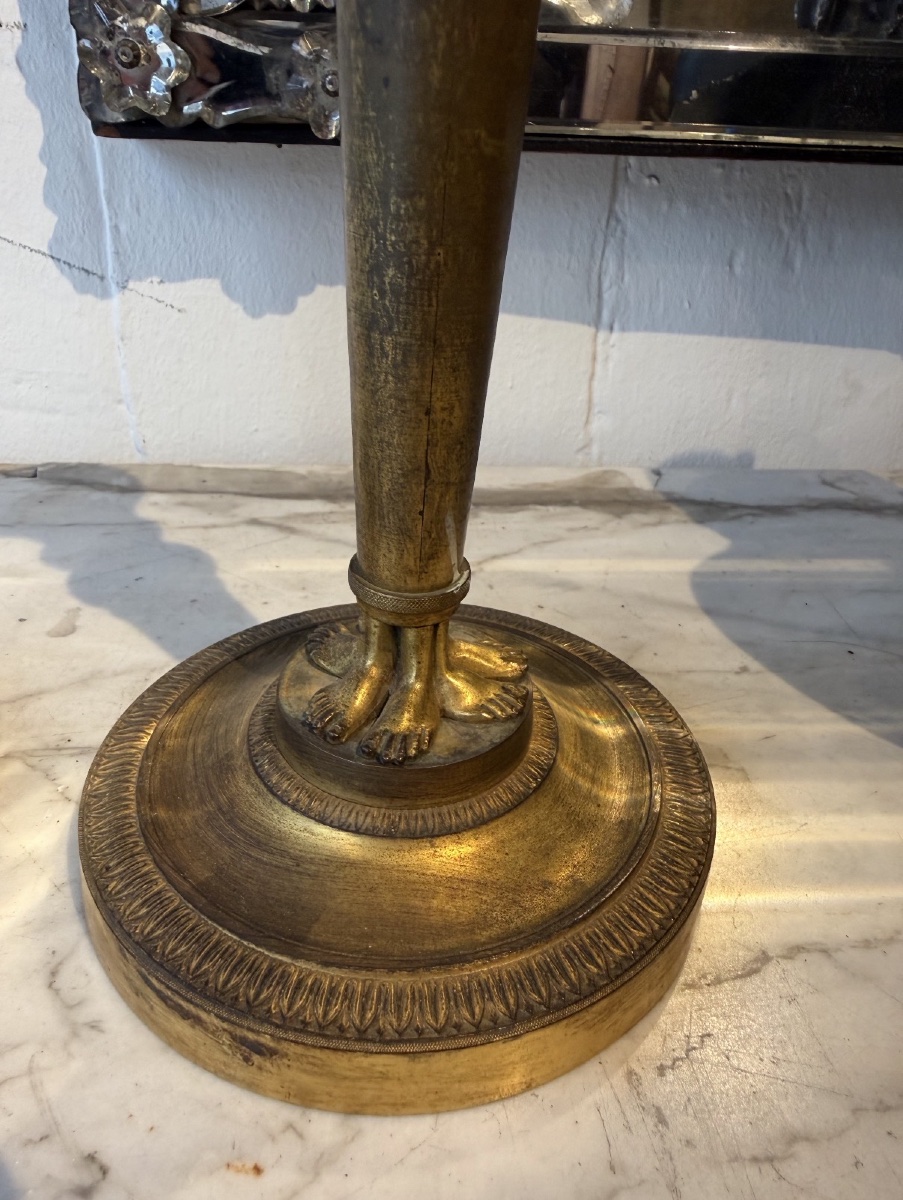 Pair Of Directoire-style Candlesticks-photo-3