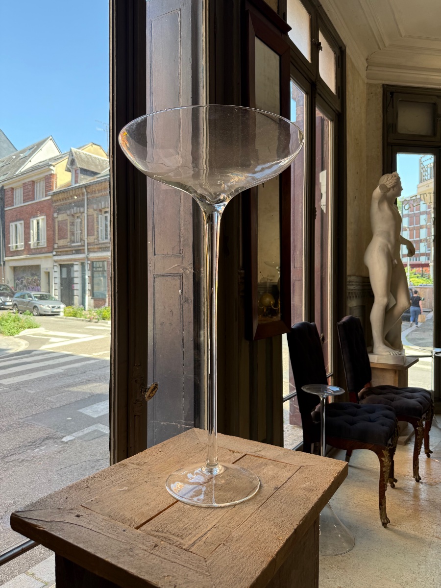 Set Of 12 Giant Stemmed Glasses -photo-3