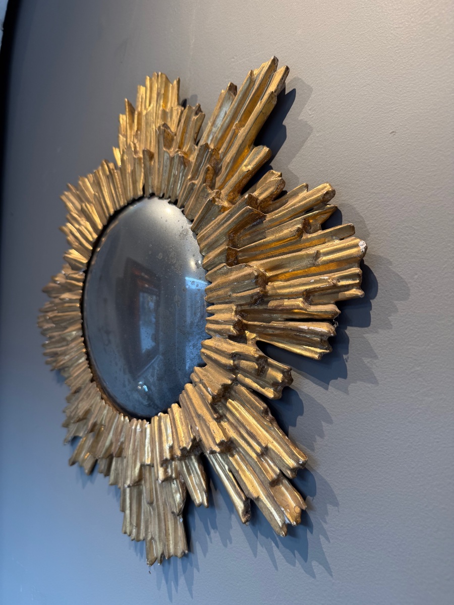Pair Of Sun-shaped Mirrors -photo-3