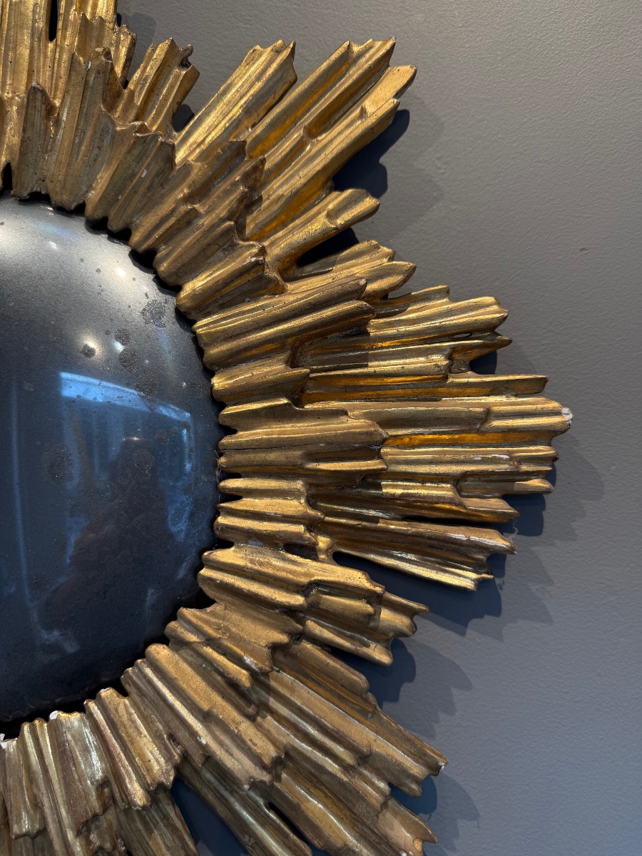 Pair Of Sun-shaped Mirrors -photo-4