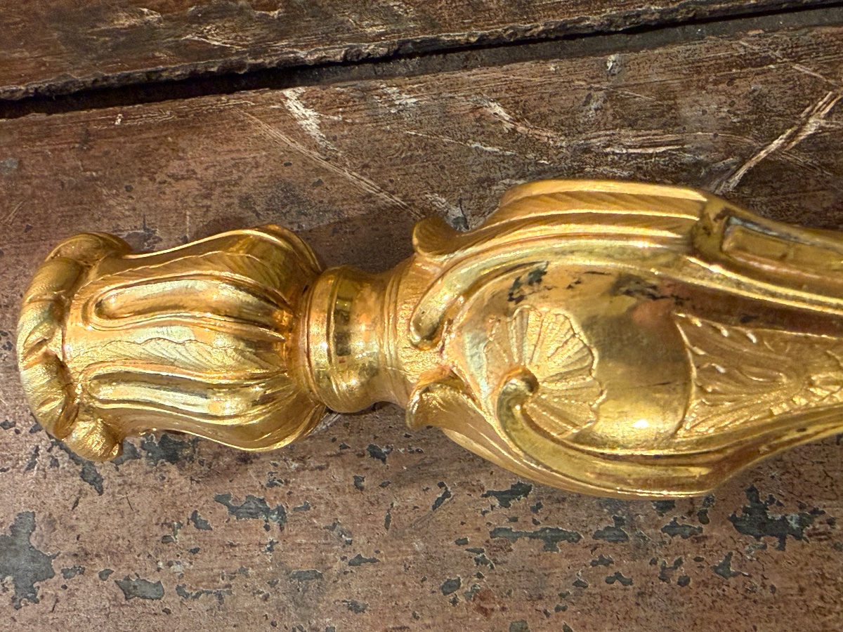 Pair Of Torches From The Louis XV Period-photo-2
