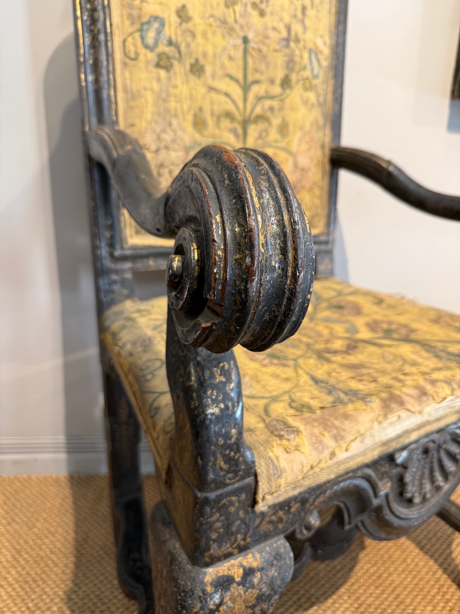 Fauteuil XVIIeme-photo-3