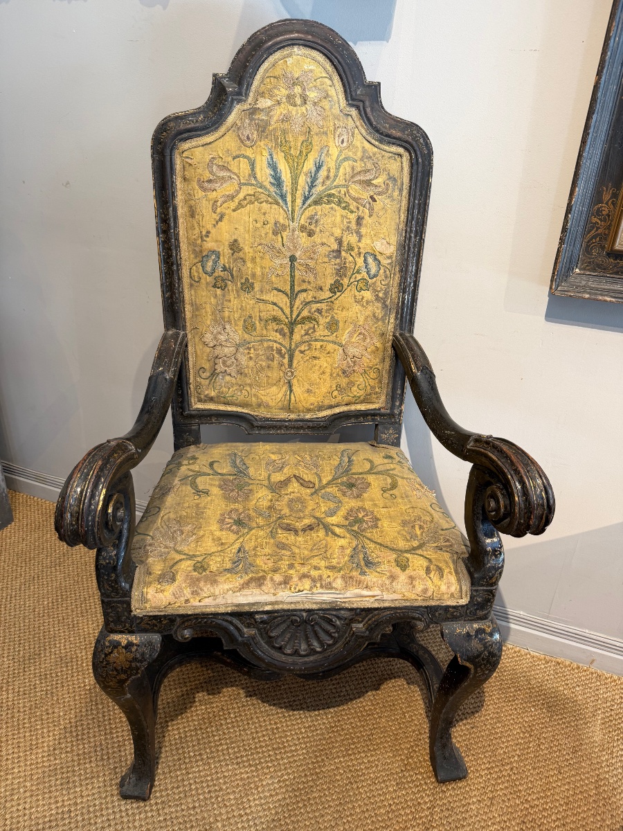 Fauteuil XVIIeme-photo-2