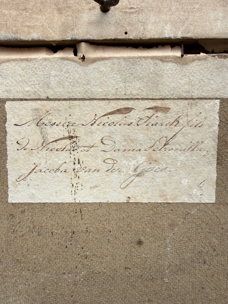Pair Of 18th-century Pastels-photo-5