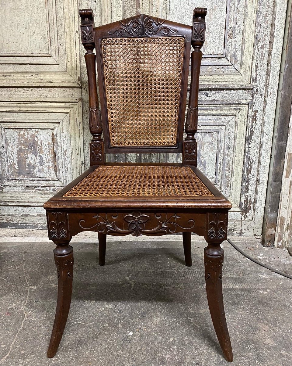 8 Etruscan Chairs