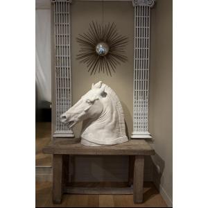 Tête de cheval d après Donatello