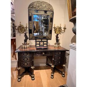 17th-century Double-sided Mazarin Desk