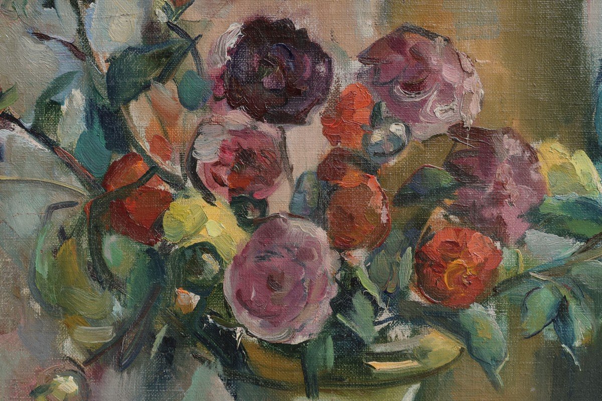 Elena POPEA (1885-1941) - Nature morte aux fleurs-photo-4