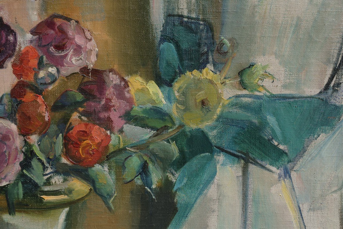 Elena POPEA (1885-1941) - Nature morte aux fleurs-photo-2