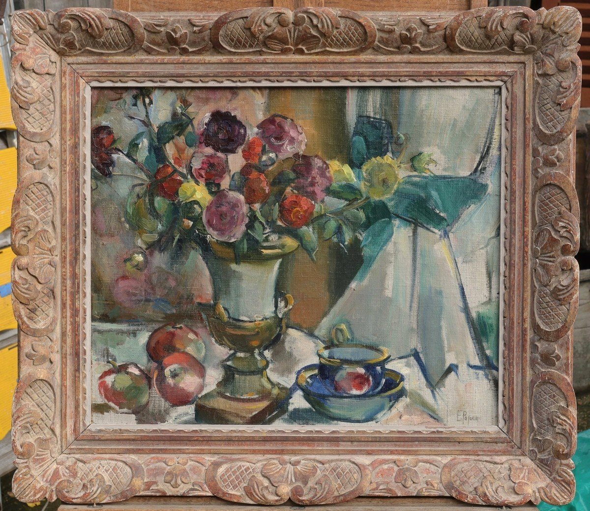 Elena POPEA (1885-1941) - Nature morte aux fleurs