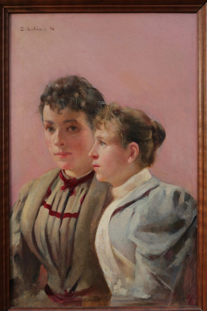 Portraits Of Young Women 1894 - D. Lubin 19th-20th Century