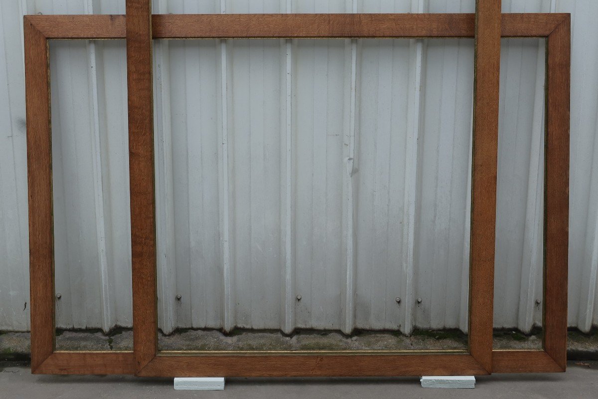 Two Very Large Oak Frames Flat Profile View 189x119-photo-3