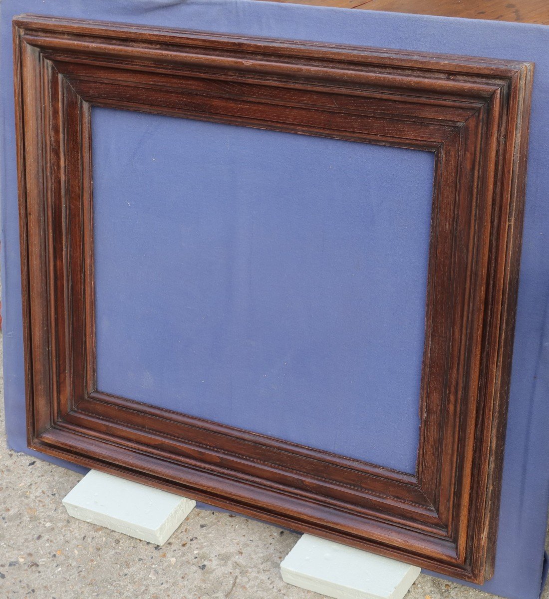 Large Oak Wood Frame View 62x50 Cm-photo-1