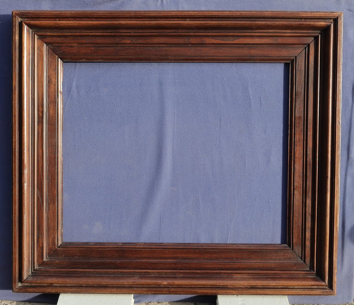 Large Oak Wood Frame View 62x50 Cm