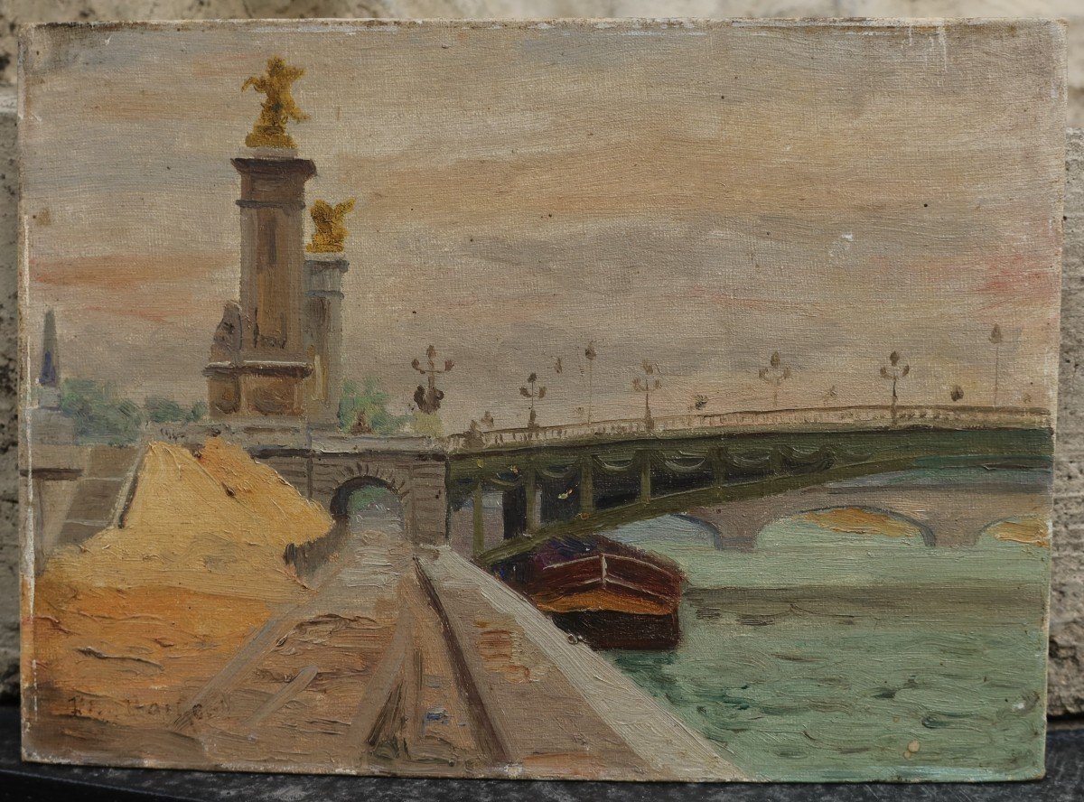 View Of Paris, The Pont Alexandre III.-photo-2