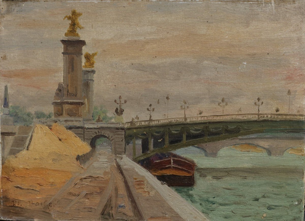 View Of Paris, The Pont Alexandre III.