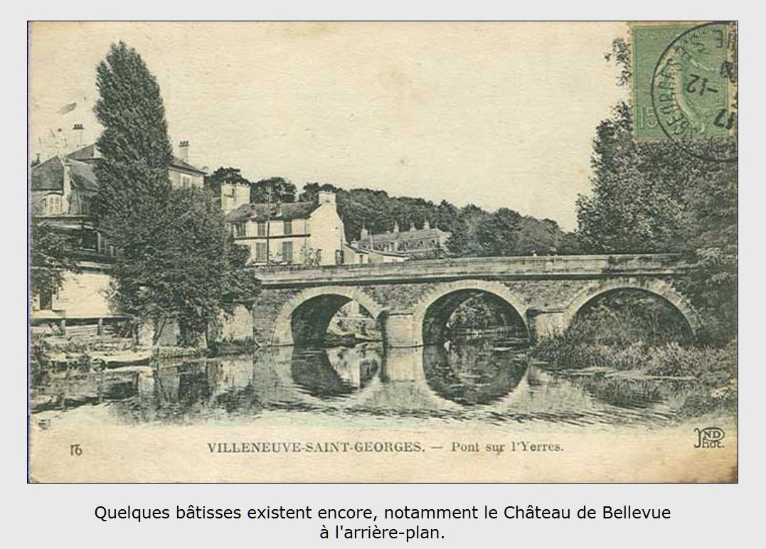 Bridge Over The Yerres At Villeneuve-saint-georges. Lucien Ott (1870-1927)-photo-5