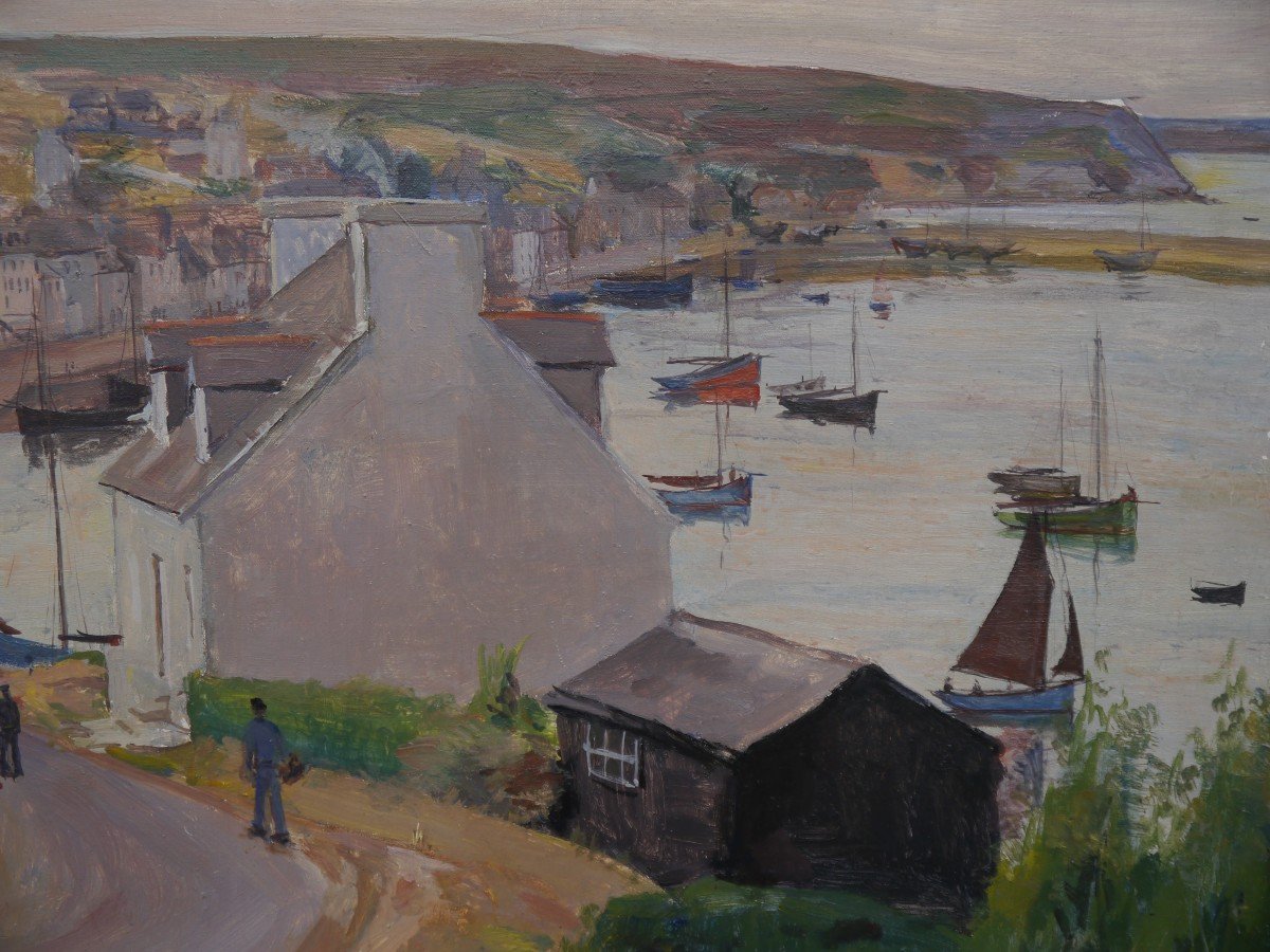 Camaret Sur Mer. André Léon Vivrel (1886-1976)-photo-2