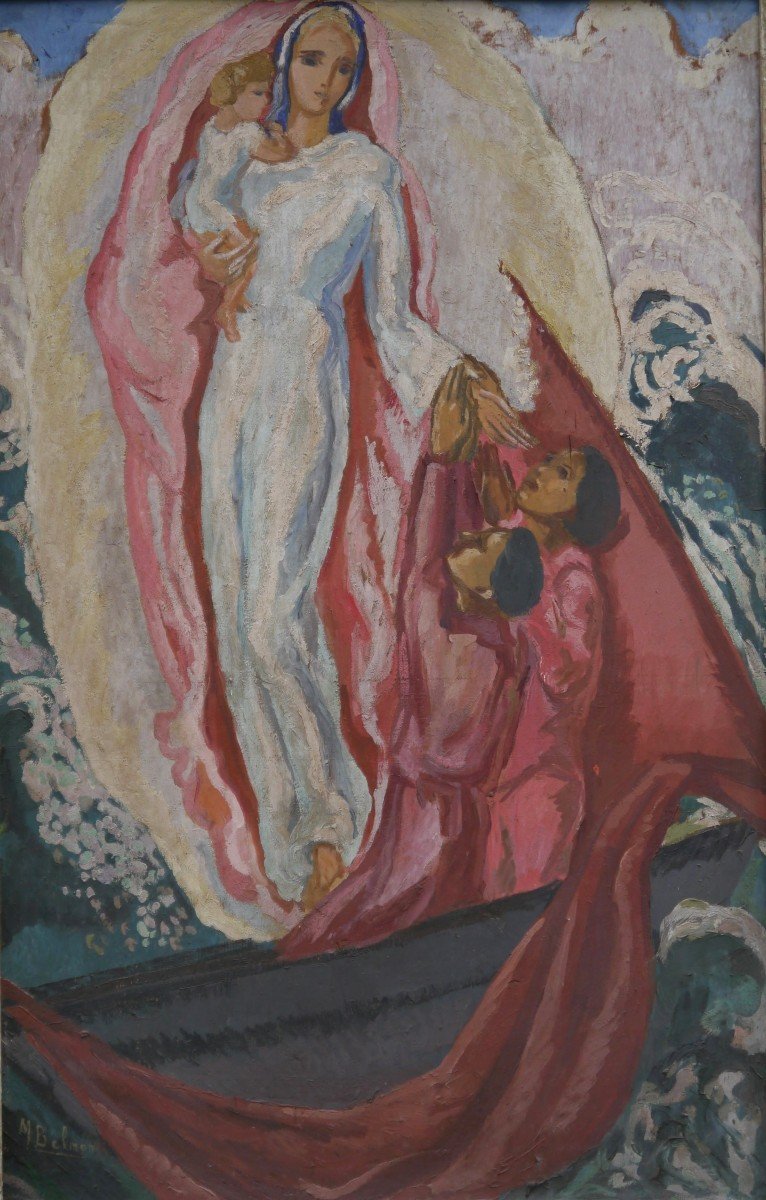 Marie Etoile de la mer... Marie Sophie Belmon XXè siècle, Quimper